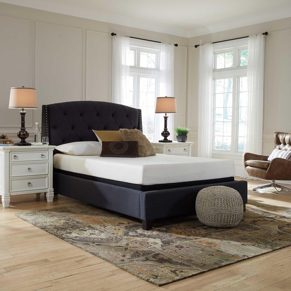 Sierra Sleep Chime 8&quot; Memory Foam Plush Twin Mattress, , large