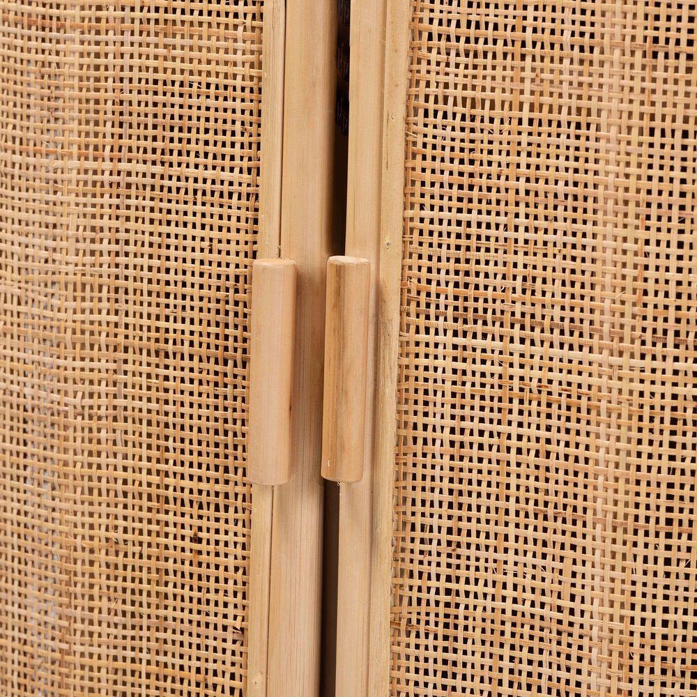 Baxton Studio Yanka Storage Cabinet in Natural, , large
