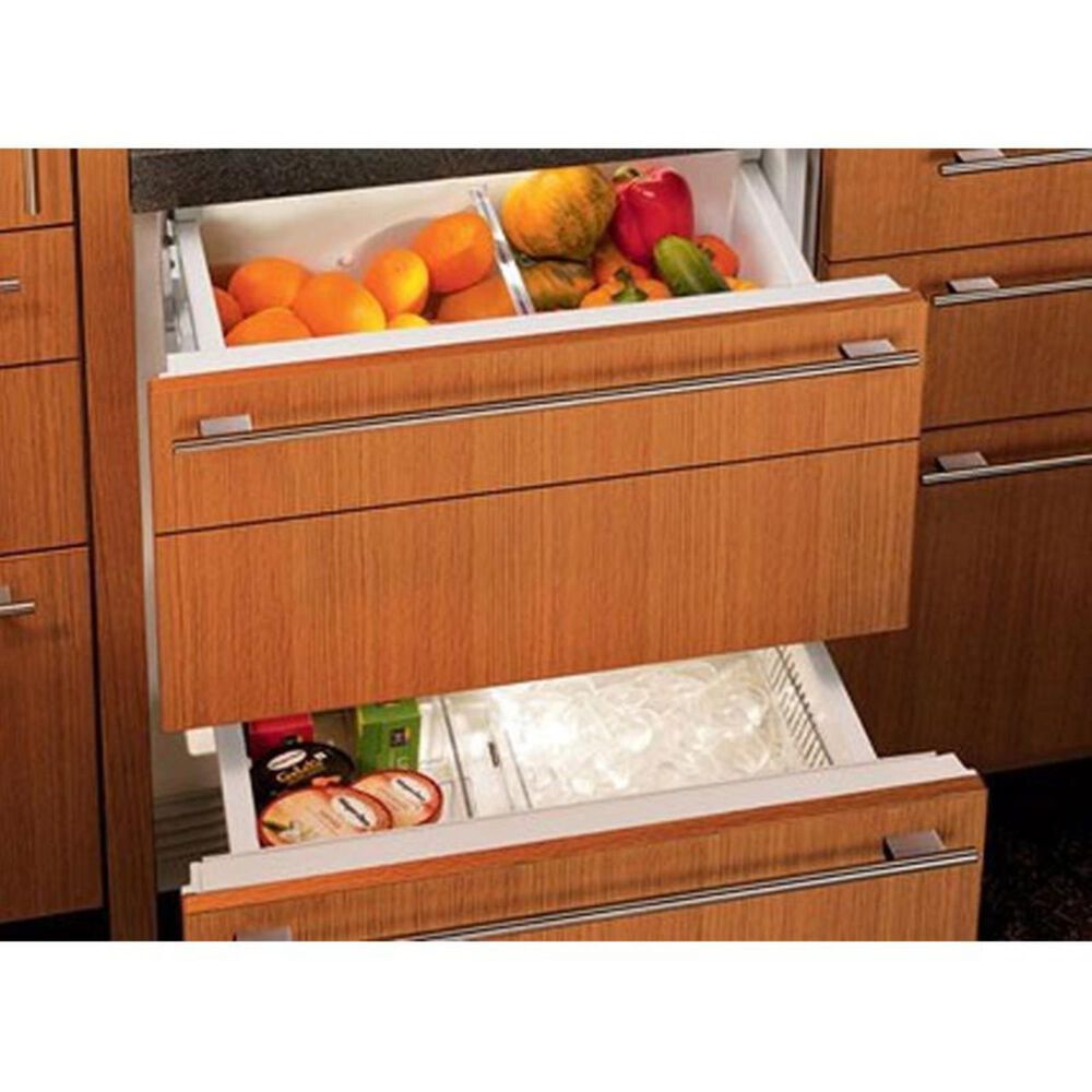 Sub Zero 5.0 Cu. Ft. Integrated Combo Drawer in Stainless Steel, , large