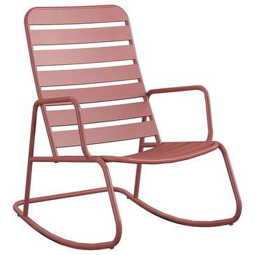 DHP Roberta Patio Rocking Chair in Persimmon, , large