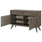 Legacy Classic Greystone Credenza in Ash Brown, , large
