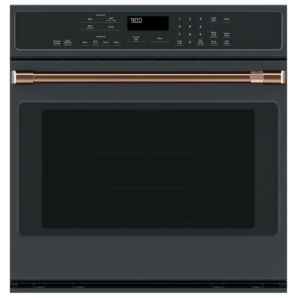 Cafe Handle Kit for Single Wall Oven in Brushed Copper, , large