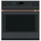Cafe Handle Kit for Single Wall Oven in Brushed Copper, , large