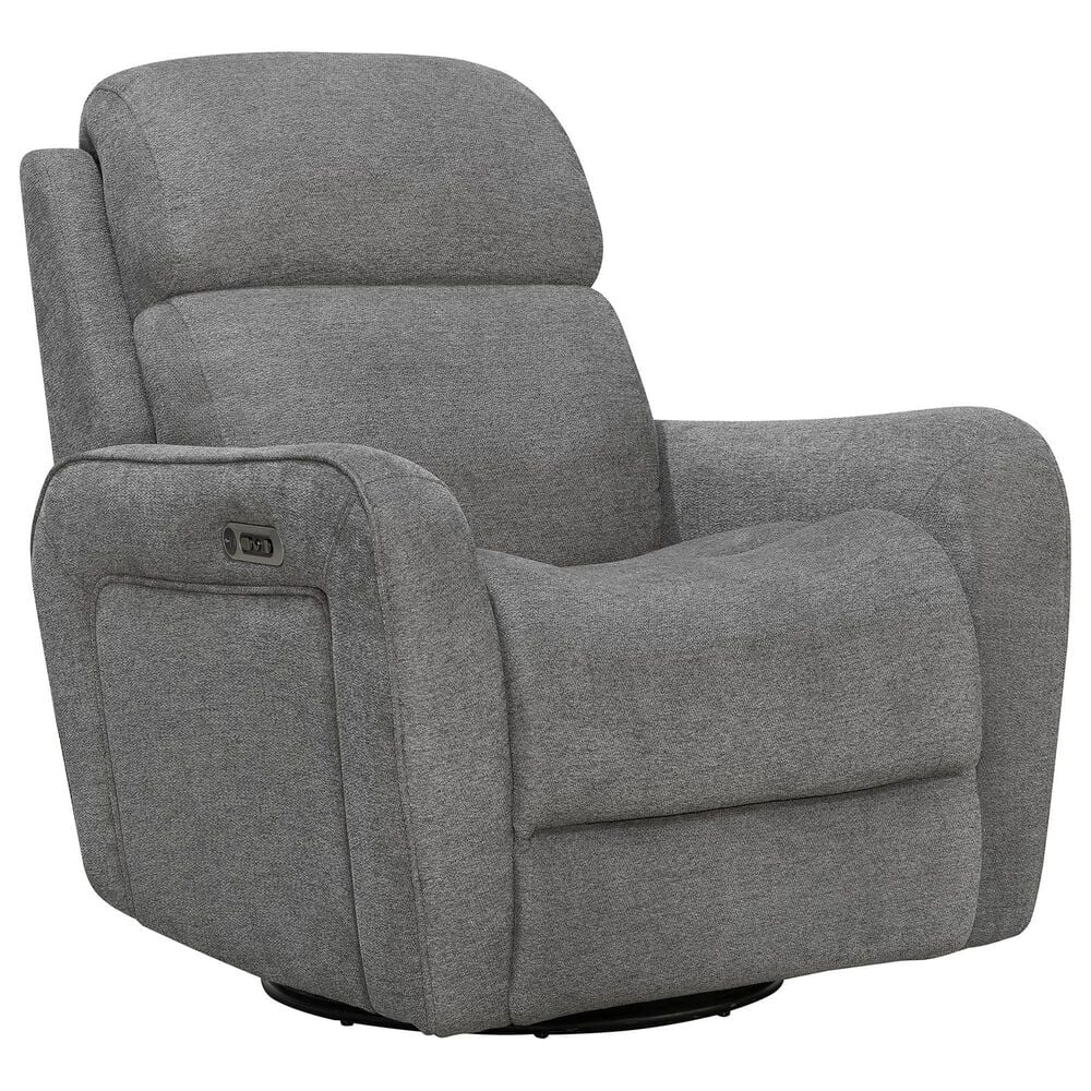 Simeon Collection Quest Power Swivel Glider Recliner in Upgrade Charcoal, , large