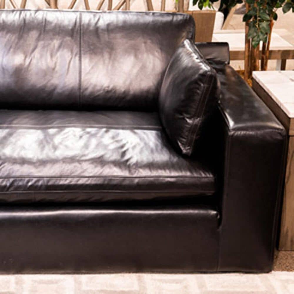 Ashley Emilia 2-Piece Stationary Symmetrical Sectional in Black, , large