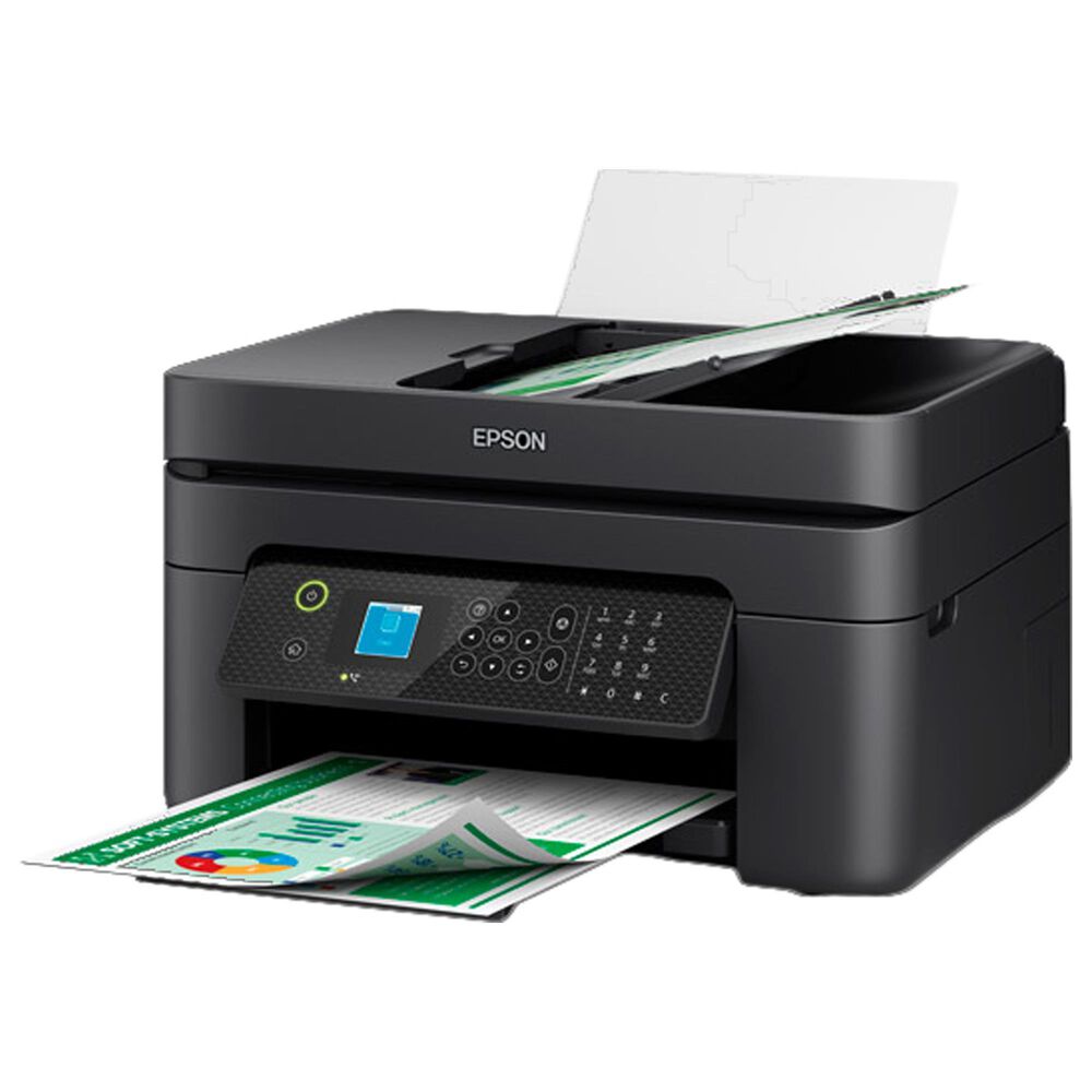 Epson WorkForce WF-2930 Wireless All-in-One Color Inkjet Printer in Black, , large