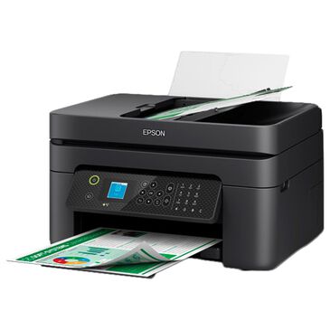 Epson WorkForce WF-2930 Wireless All-in-One Color Inkjet Printer in Black, , large