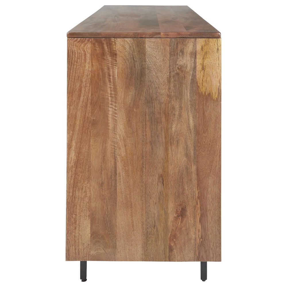 Signature Design by Ashley Kerrings Accent Cabinet in Natural, Black and Ivory, , large
