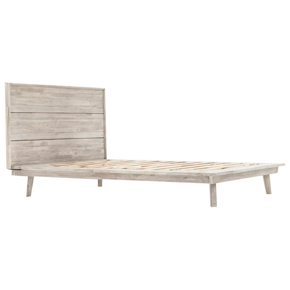 37B Gia Queen Bed in Distressed Gray, , large