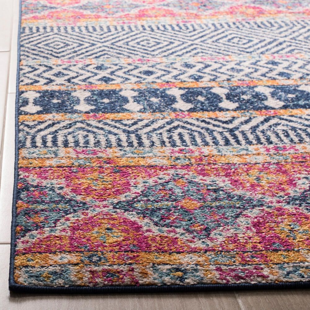 Safavieh Madison MAD797N 12&#39; x 15&#39; Navy and Ivory Area Rug, , large