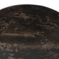 Four Hands Venetia Outdoor End Table in Distressed Bronze, , large