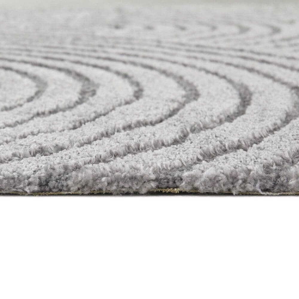 Balta Rugs Caserio 4&#39;4&quot; x 6&#39; Grey Area Rug, , large