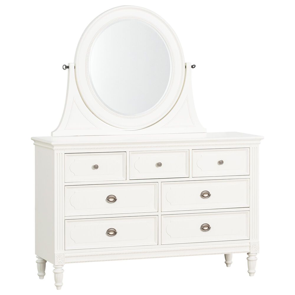 Eastern Shore Elsa Dresser and Mirror in Lace, , large