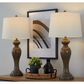 LumiSource Peppa Polyresin Table Lamp in Opal Grey (Set of 2), , large