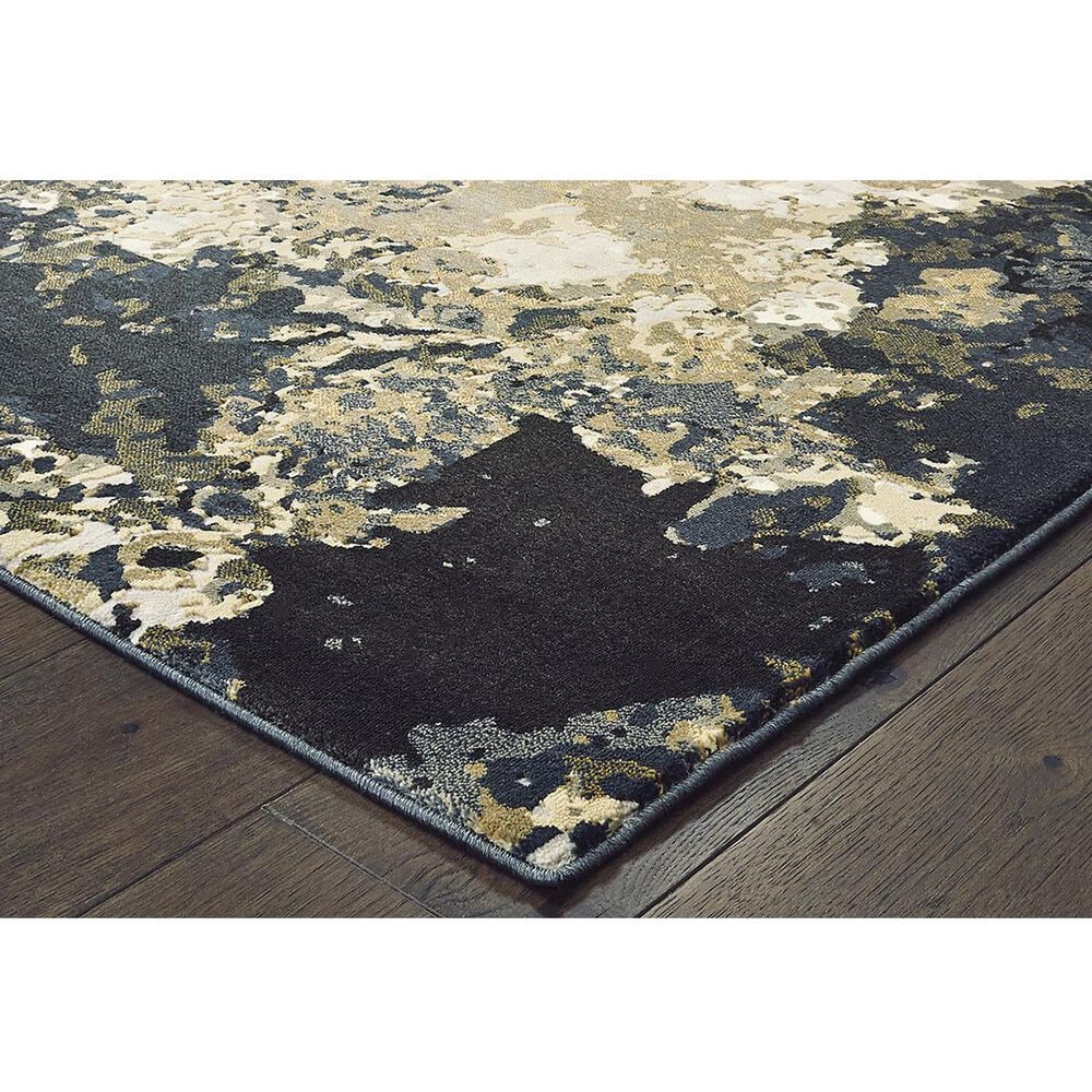 Oriental Weavers Bowen 1808Q 7&#39;10&quot; x 10&#39;10&quot; Navy Area Rug, , large