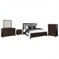 Ashley Neymorton 5-Piece Queen Bedroom Set in Dark Grayish Brown, , large