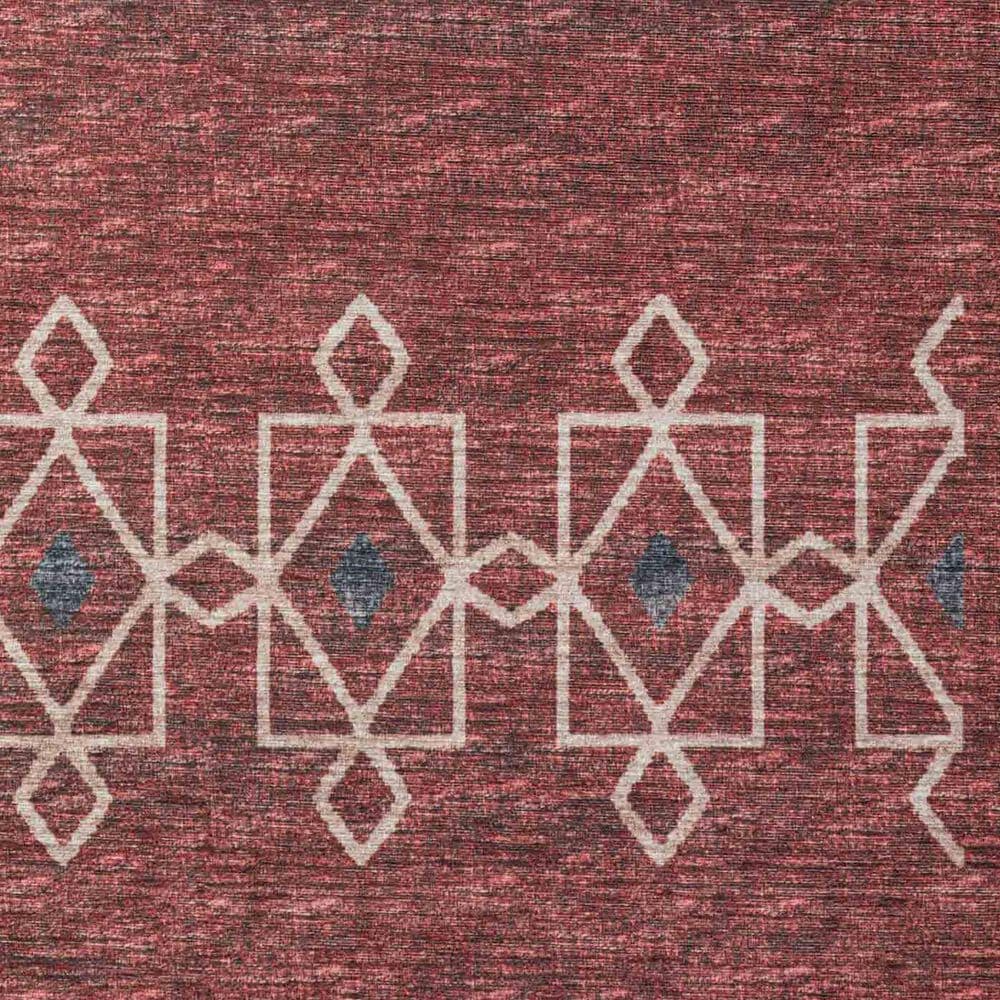 Dalyn Rug Company Sedona Southwestern 2&#39;3&quot; x 10&#39; Paprika Indoor/Outdoor Performance Runner, , large