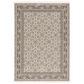 Oriental Weavers Maharaja Belita 2061N 2"3" x 7"6" Ivory and Grey Scatter Rug, , large