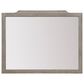 Bernhardt Albion Rectangular Mirror in Pewter, , large