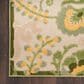Nourison Aloha ALH17 7"10" x 10"6" Ivory and Green Indoor/Outdoor Area Rug, , large