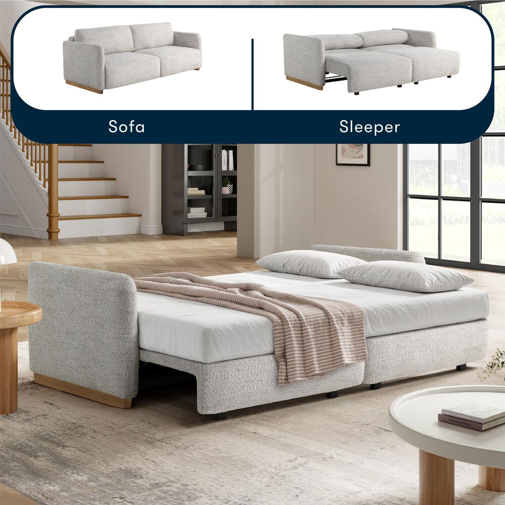 Lifestyle Solutions Tahoe Convertible Sofa in Ivory, , large