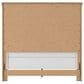 Ashley Rustic Queen Panel Bed in White and Brown, , large
