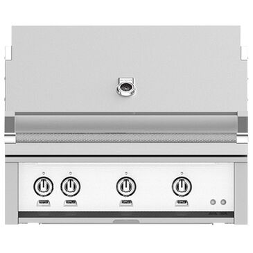 Hestan 36" Built-In Natural Gas Grill in White, , large