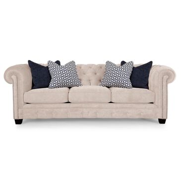 Decor-Rest Furniture 89" Stationary Sofa in Abriana Sand, , large