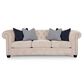 Decor-Rest Furniture 89" Stationary Sofa in Abriana Sand, , large