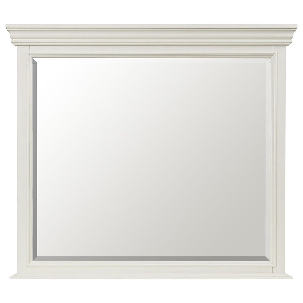 Mayberry Hill Slater Dresser Mirror in Antique White, , large