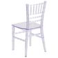 Flash Furniture Hercules Kids Chiavari Chair in Transparent Crystal, , large