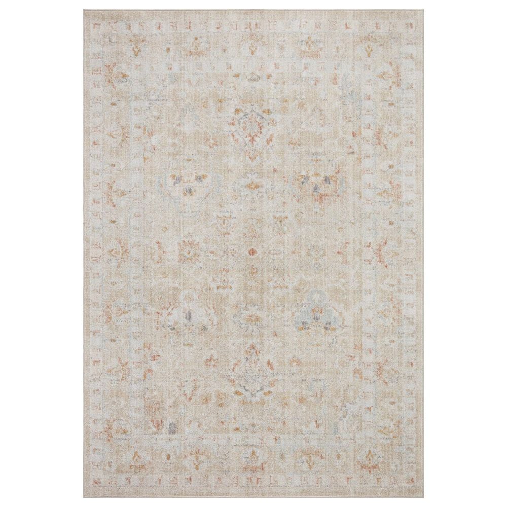 Loloi II Monroe 11"6" x 15" Sand and Sunrise Area Rug, , large