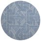 Dalyn Rug Company The Reserve TR14 Gold 8" Round Indoor/Outdoor Area Rug, , large