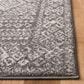 Safavieh Tulum TUL264F 6"7" Square Dark Grey and Ivory Area Rug, , large