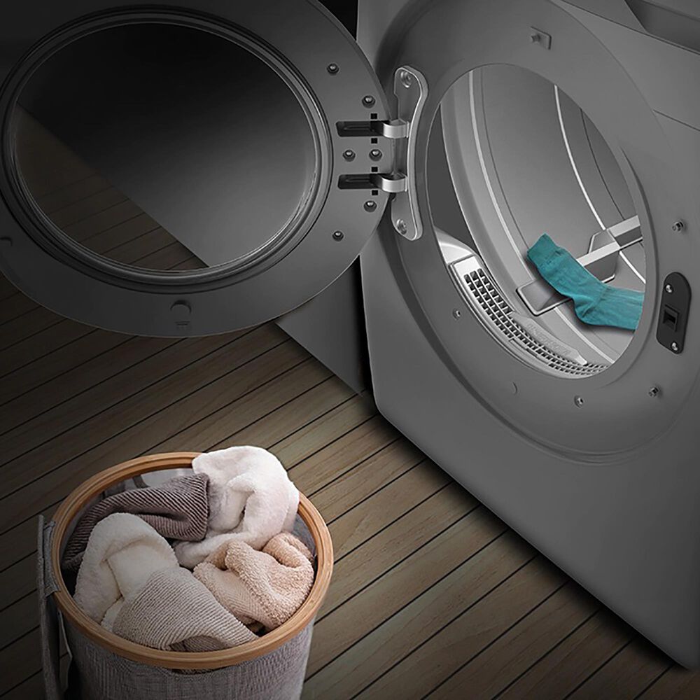 Samsung 7.5 Cu. Ft. Front Load Long Vented Electric Dryer in White, , large