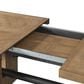 Hawthorne Furniture Landmark 42 X 76-96" Trestle Table in Weathered Oak, , large