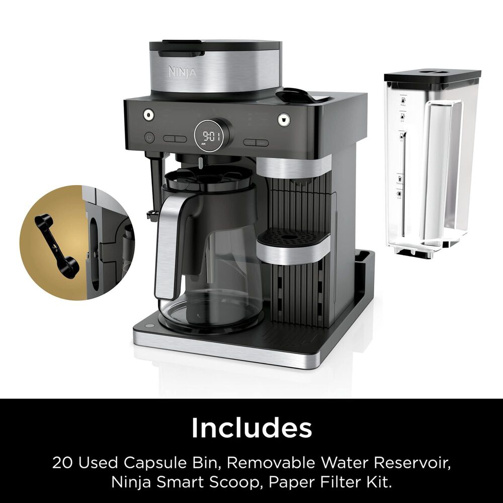 Shark 60 Oz Espresso Coffee Barista System in Black, , large