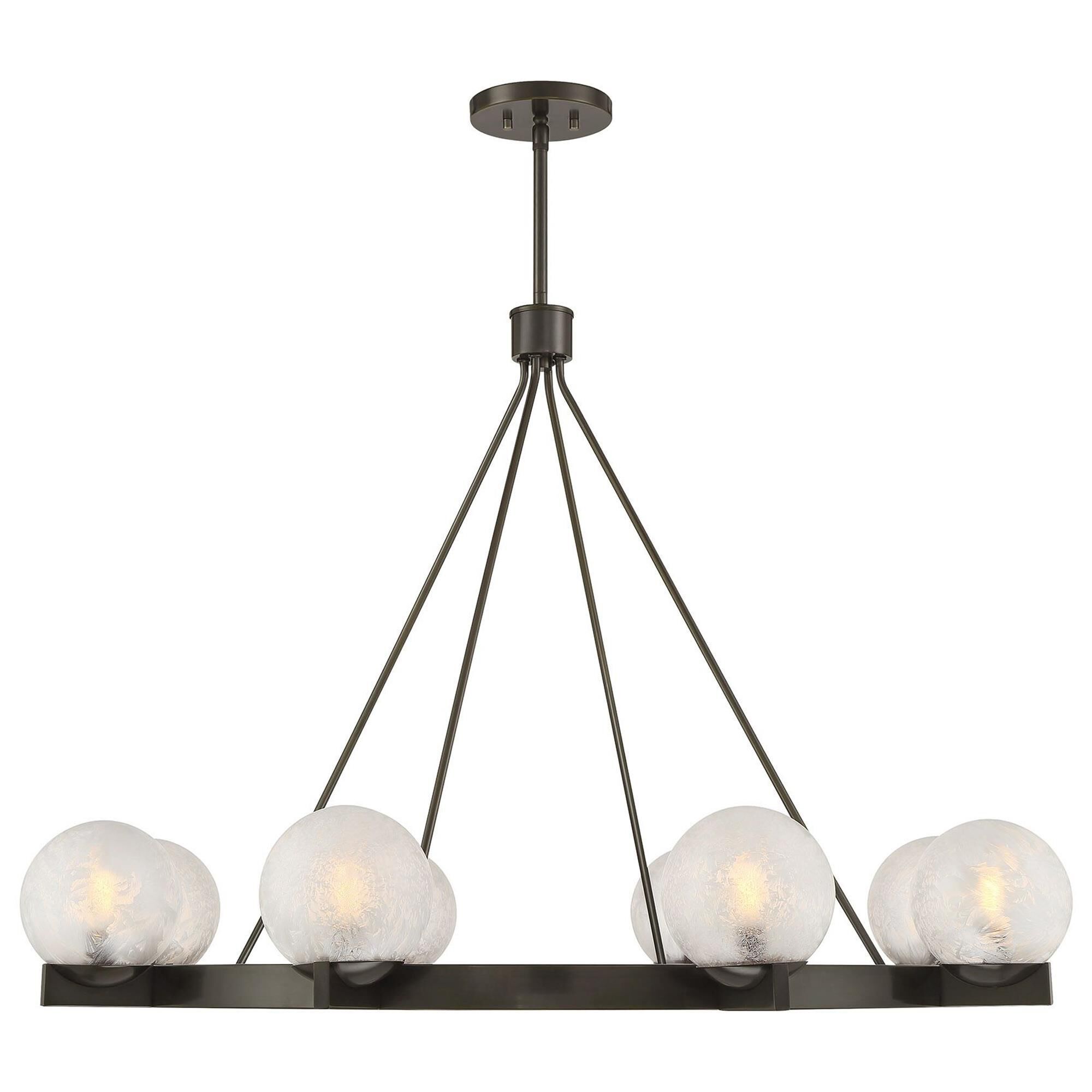 Savoy House Darien 8-Light Chandelier in Mediterranean Bronze