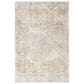 Nourison Sparkle Grey and Mocha 9" x 12" Area Rug, , large