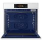 Samsung Bespoke 2-Piece Kitchen Package with White Bespoke 30" Single Wall Oven and Black 30" Induction Cooktop, , large