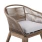 Blue River Tutti Frutti Outdoor Dining Chair with Grey Cushion in Light Eucalyptus, , large