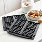Green Pan Elite Waffle Plate for Contact Grill and Griddle in Grey (Set of 2), , large