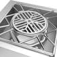 Hestan 24"" Built-In Power Burner in Stainless Steel, , large