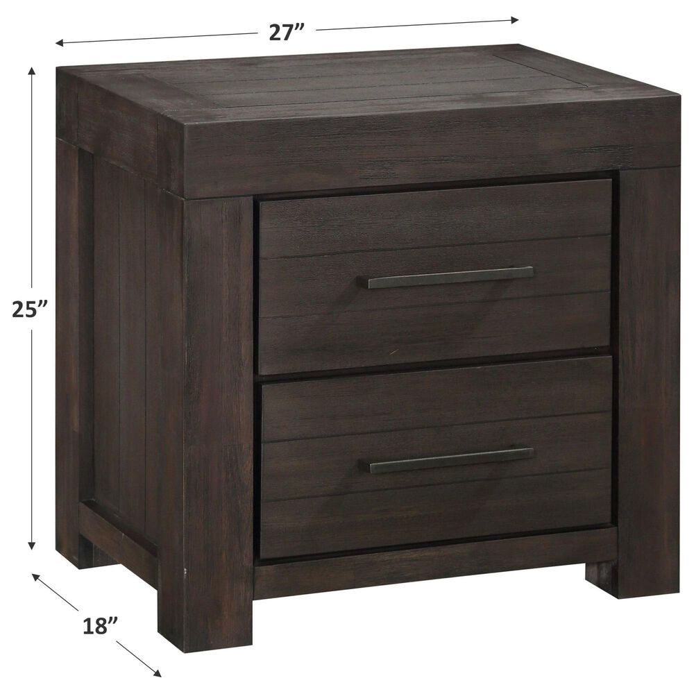 Urban Home Heath Nightstand in Basalt Gray, , large