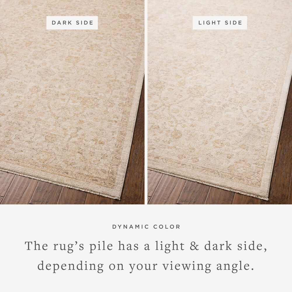 Chris Loves Julia x Loloi Palma Ivory and Sand 2'7" x 10' Runner, , large
