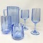 LeadingWare Crystal Diamond 9 Oz Champagne Flute in Blue, , large