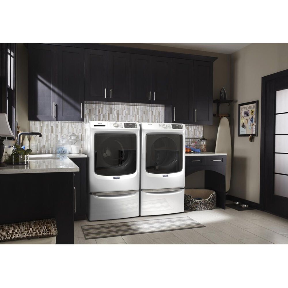 Maytag 27" Electric Dryer in White, , large