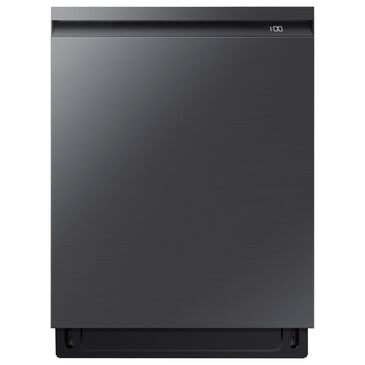 Samsung 24" Built-In Recessed Handle Dishwasher with StormWash in Black Stainless Steel, , large