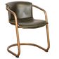 Home Trends & Design Santa Cruz and Portofino 5-Piece Round Dining Set in Antique Bronze and Antique Gold, , large