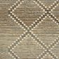 Loloi Saylor Stone and Ivory 7"6" Round Indoor/Outdoor Area Rug, , large
